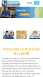 Mobile Screenshot of discovermygoodwill.org